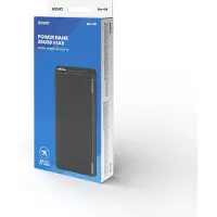 Savio power bank BA-05 20000 mAh czarny, 20000 mAh, Lithium Polymer (LiPo), Schwarz