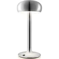 Eva Solo Emendo Portable Tischleuchte Chrom - , Metallisch, für Wohnzimmer, Aluminium