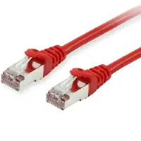 Equip Cat.6A S/FTP Patchkabel, Rot, 25m