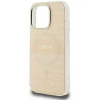 DKNY DKHMP16XHRHSEP iPhone 16 Pro Max 6.9" różowy/pink hardcase Repeat Texture Pattern With Stripe