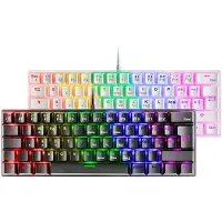 Mars Gaming Mk60 Switch Blue Gaming-tastatur Mit Mechanischen Tasten Italienisch