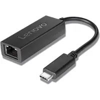 Lenovo GX90S91832, Kabelgebunden, USB Typ-C, Ethernet, 1000 Mbit/s, Schwarz