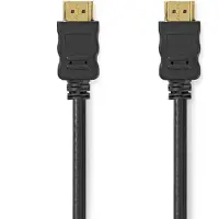 Nedis Cvgl34060bk150 High Speed Hdmi-kabel über Ethernet Hdmi-hdmi 4k Arc 18 Gbit/s 15 M 60hz