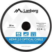 Lanberg 4k Aoc Hdmi 2.0-kabel 20 M