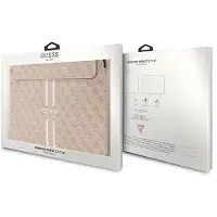 GUESS PU 4G Printed Stripes Computer Sleeve 13/14 - pink