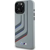 BMW Fall Silikon Wenden Linien Magsafe Na Iphone 16 Pro Max - Szare