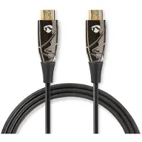 Nedis Cvbg3400bk1000 Aktives Optisches High-speed-hdmi-kabel Mit Ethernet Hdmi-hdmi 4k 18 Gbit/s 100 M 60hz