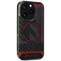 Audi Iml Sport Magsafe Iphone 16 Pro 6.3" Czarny/Schwarz Hardcase Aus-Imlmip16P-Rsq/D2-Bk