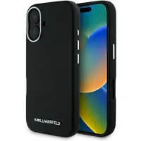 Karl Lagerfeld Saffiano Metal Logo Magsafe Iphone 16 Handyhülle