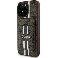 GUESS 4G Stripes Etui Magsafe für iPhone 16 Pro Max