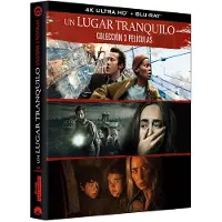 Divisa Un Lugar Tranquilo Colección 3 Películas 4k Uhd Blu-ray