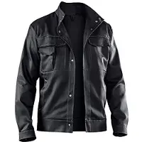 Merkloos ORGANiQ Jacke 1248 schwarz Größe 52