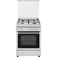 Vitrokitchen Cb55bn 50x55 Cm Gasherd Mit Backofen 4 Brennern