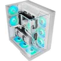 Mars Gaming MC-INFINIOW, Tower, PC, Weiß, ATX, micro ATX, Mini-ITX, Gaming, Multi