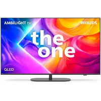 Philips 43PUS9010/12, 109,2 cm (43"), 3840 x 2160 Pixel, QLED, Smart-TV, WLAN, Bronze, Rot