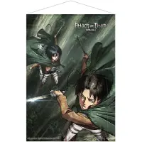 POPbuddies Attack on Titan Wandrolle Mikasa and Levi 50 x 70 cm