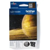 Brother LC1100BK - Schwarz - original - Tintenpatrone - für DCP-185, 385, 395, 585, J715, MFC-490, 5490, 5890, 5895, 6890, 790, 795, 990, J615