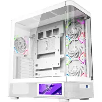 XYZPrinting QUANTUM PRO, Midi Tower, PC, Weiß, ATX, micro ATX, Mini-ITX, Metall, Gehärtetes Glas, 18 cm
