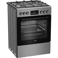 Beko Fbm62330gxtn 60 Cm Gasherd Mit Backofen 4 Brennern One Size