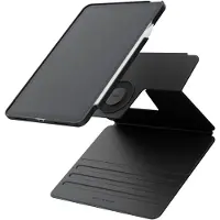Uniq Etui Rovus Snapmount Magnetische 360 Rotierende Abnehmbare Do Ipad Pro 13" 2024 (7 Gen.) - Czarne