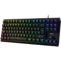 Energy Sistem ESG K6 Mechanik, Kabelgebunden, USB, Mechanischer Switch, QWERTY, RGB-LED, Schwarz