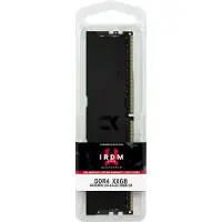 Goodram IRDM PRO IRP-K3600D4V64L18/32GDC, 32 GB, 2 x 16 GB, DDR4, 3600 MHz, 288-pin DIMM, Schwarz