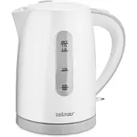 Zelmer ZCK7616S, 1,7 l, 2200 W, Weiß, Kunststoff, Wasserstandsanzeige, Überhitzungsschutz