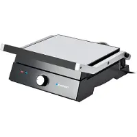 Blaupunkt GRS501, Schwarz, Edelstahl, Rechteckig, Drehregler, Feuerrost, 290 x 230 mm