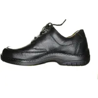 Jomos Schuhe Herren Halbschuhe Schnürschuhe Weite H Feetback 406202-44, Schuhgröße:40, Farbe:Schwarz