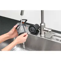 AEG FSE73527P, Voll integriert, Single (45 cm breit), Weiß, 1,5 m, 1,5 m, 1,5 m