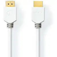 Nedis Cvbw34000wt50 High Speed Hdmi-kabel über Ethernet Hdmi-hdmi 4k Arc 18 Gbit/s 5 M 60hz