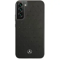 Mercedes S22+ S906 Leather Stars Pattern Handyhülle