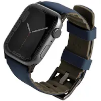 Uniq Linus AiroSoft Silikonarmband für Apple Watch | 44/45/46/49 mm - Nautical Blue