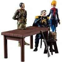 Megahouse Gundam Mobile Suit Fürstentum Zeon Team Ramba Ral Figurenset 10 Cm