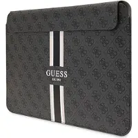 GUESS PU 4G Printed Stripes Computer Sleeve 13/14 - black