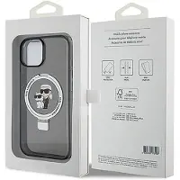 Karl Lagerfeld Klhmp15mhmrskck Iphone 15 Plus14 Plus 6.7 Ring Stand Karl&choupettte Handyhülle
