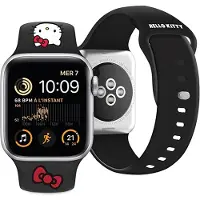 Hello Kitty Hkawmschblk Apple Watch 38/40/41mm Gurt