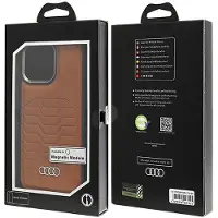 Audi Synthetic Leather Iphone 15 Pro Max 6.7 Autpupcmip15pmgtd3bn Handyhülle