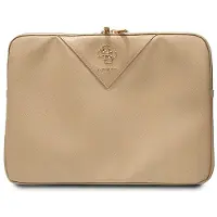 GUESS Sleeve GUCS14ZPGSTEGD 14" złoty/light gold Triangle 4G