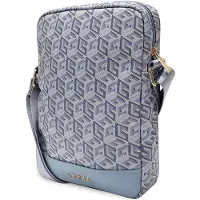 GUESS Torba GUTB10HGCFSEB 10" niebieski/blue GCube Stripe Tablet Bag