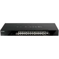 D-Link Smart Gigabit + 2 10ge Switch 24 Ports