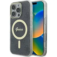 GUESS Fall Iml 4G Magsafe Na Iphone 16 Pro - Schwarz