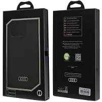 Audi Silikonhülle Iphone 16 Pro Max 6.9" Czarny/Schwarz Hardcase Au-Lsrip16Pm-Q3/D1-Bk