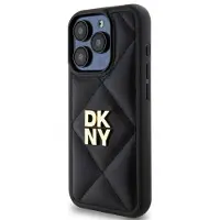 DKNY Etui Gesteppte Stack Logo Na Iphone 15 Pro Max - Czarne