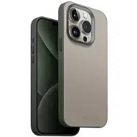 Uniq etui Lyden DS iPhone 15 Pro Max 6.7" Magclick Charging beżowo-zielony/ivory-lichen green