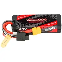 Gens ace Lipo G-tech 2200mah 7.4v 2s1p 60c Grp-76 Hardcase With Xt60 Plug Drohnenbatterie