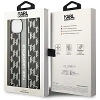 Karl Lagerfeld Klhcp14mpgklskg Iphone 14 Plus15 Plus 6.7 Monogram Stripe Handyhülle