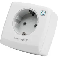 Homematic IP Smart-Home-Zubehör "Schalt-Mess-Steckdose (V2) - 157337A0", weiß, B:15cm H:10cm T:20cm, Smart-Home-Stationen, Smart-Home-Zubehör