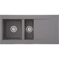 Respekta Mineralite Einbauspüle 1,5 Becken Denver 100 x 50 cm 100 x 50 cm