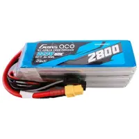 Gens ace G-Tech 2800 mAh 22,2 V 60C 6S1P Lipo-Akkupack mit XT60-Stecker